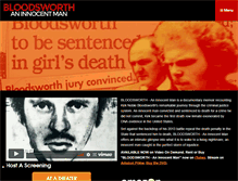 Tablet Screenshot of bloodsworthaninnocentman.com